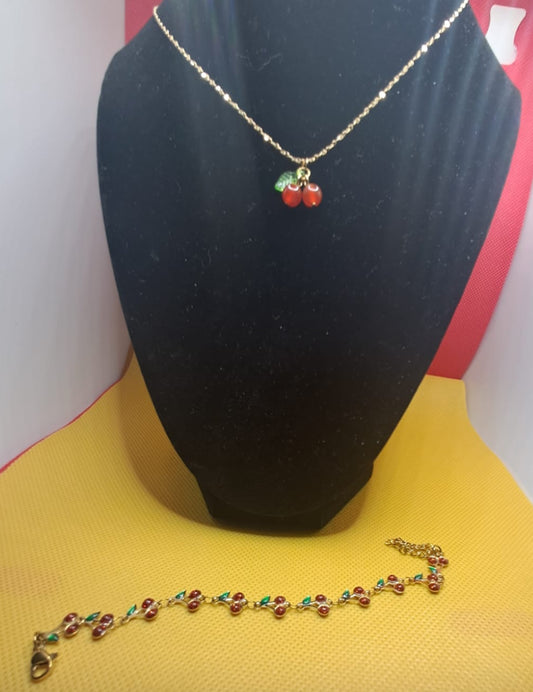 Cherry🍒 neckle